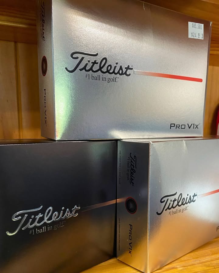 Featured image for “All new Fitleist ProV1 & ProV1x golf balls have just arrived at the Pro Shop! New stock is very limited so be quick to be one of the first members to try this exciting new ball.”