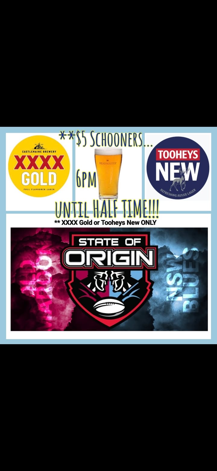 Featured image for “Up the Blues: $5 Schooners Special at Singleton Golf Club”