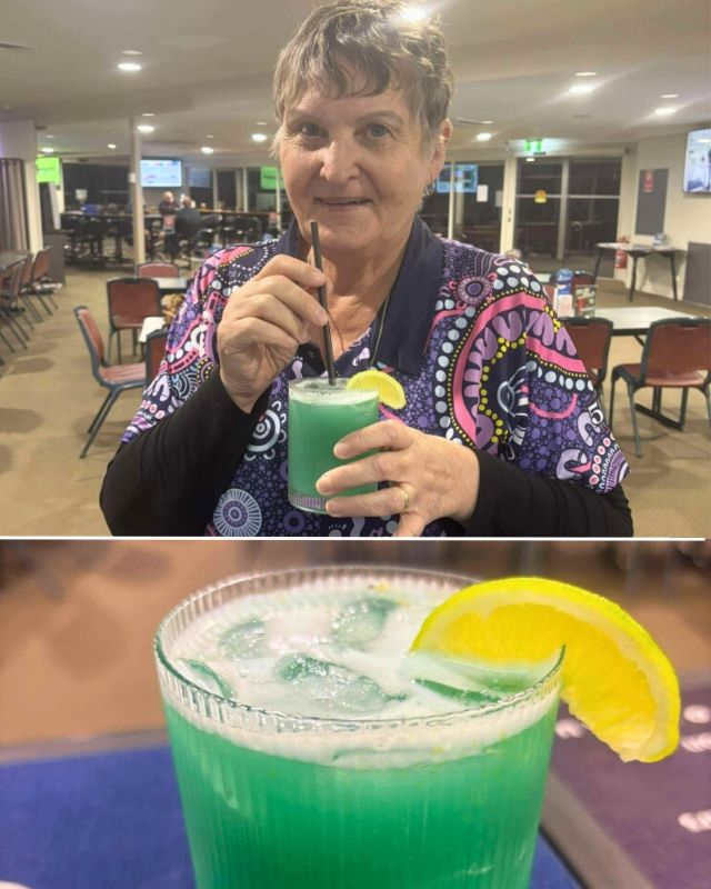 Featured image for “Delicious Aqua Golf Cocktail Special: $10 at Singleton Golf Club”