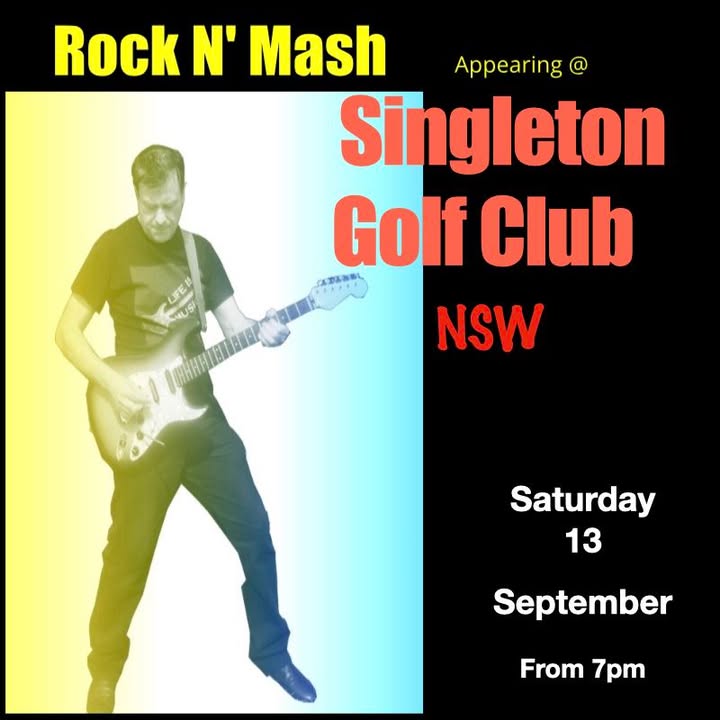 Featured image for “Rock N Mash Live Music Event at Singleton Golf Club”