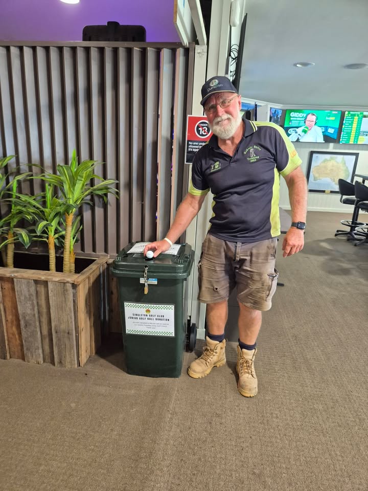 Featured image for “Junior Golf Ball Donation Bin at Singleton Golf Club”