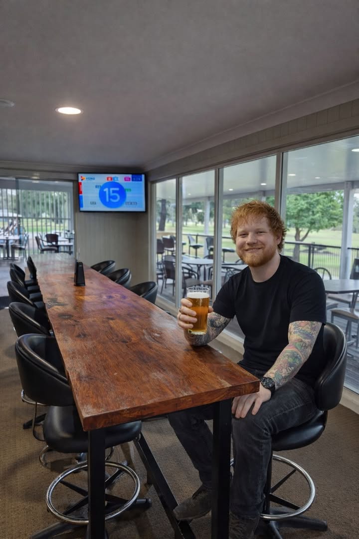 Featured image for “Ed Sheeran Visits Singleton Golf Club”
