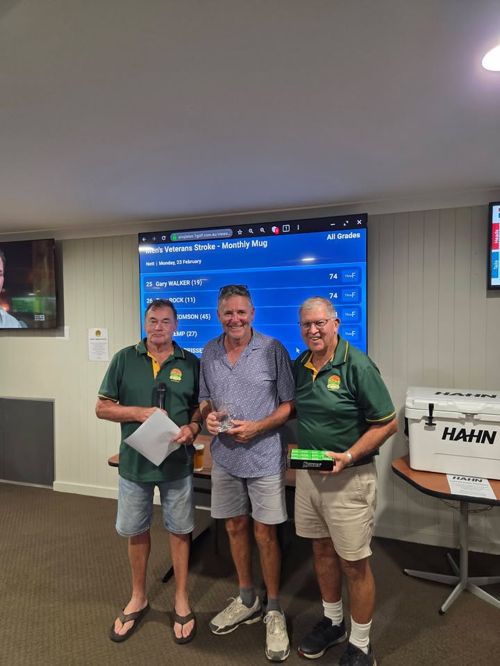 Featured image for “Graham Wilson Wins Vets Monthly Mug”