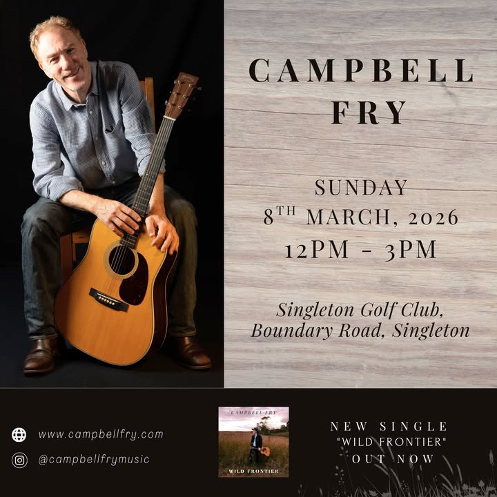 Featured image for “Campbell Fry Live at Singleton Golf Club”