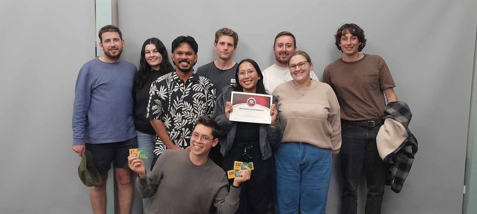 Featured image for “The Broke Grads Win Big at Singleton Golf Club Trivia”