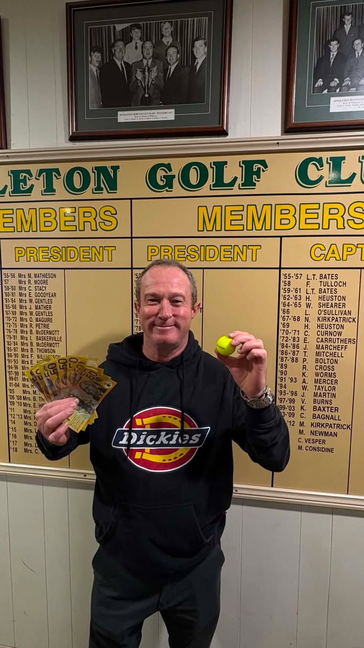 Featured image for “Friday Raffles and Putt for Cash at Singleton Golf Club”