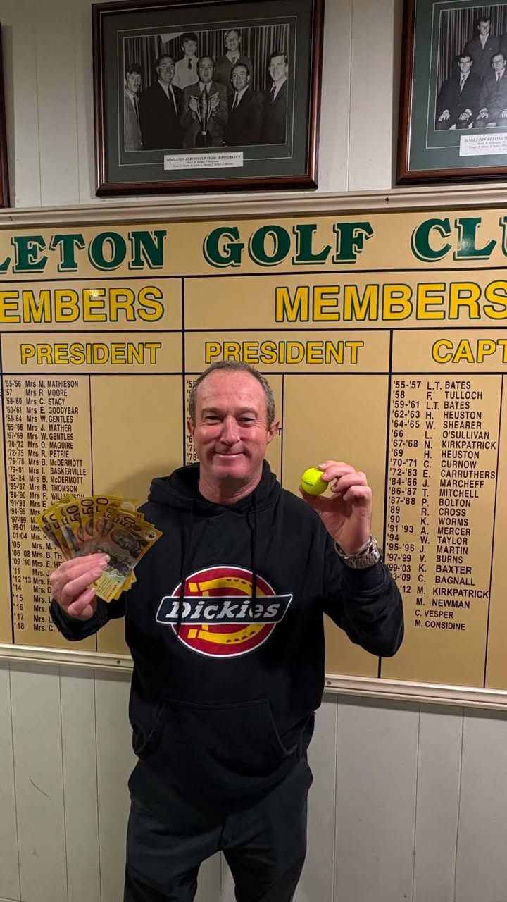 Featured image for “Putt for Cash & Meat Raffles Every Friday at Singleton Golf Club”