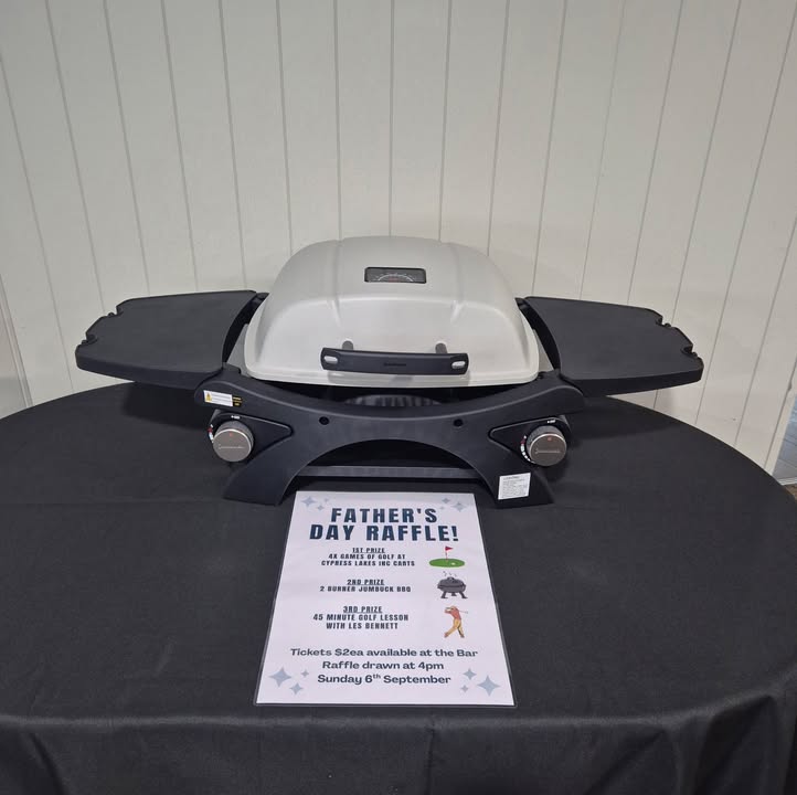 Featured image for “Father’s Day Raffle at Singleton Golf Club This September”