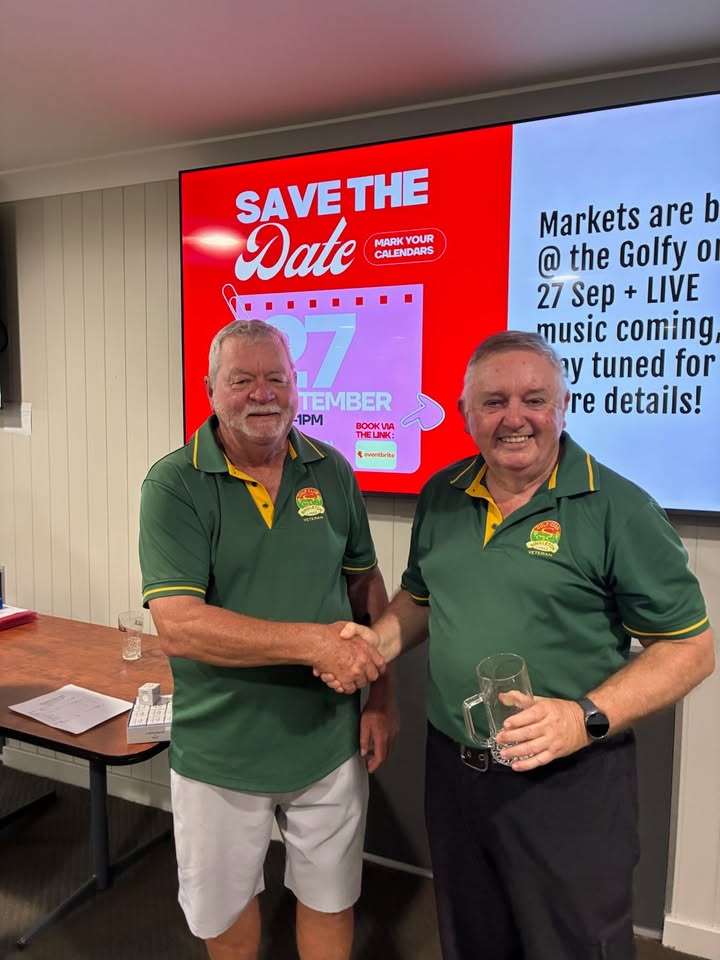 Featured image for “Vets Monthly Mug Winner Ian Bendall at Singleton Golf Club”