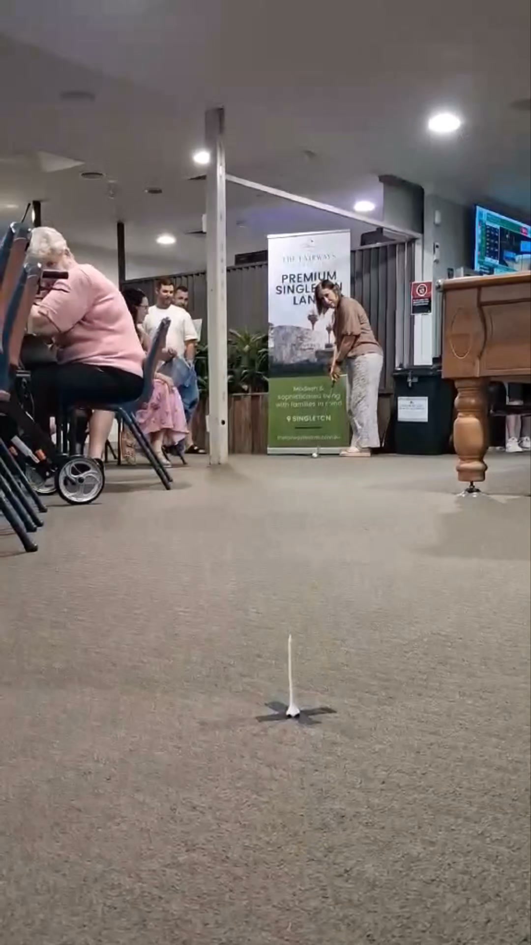 Featured image for “Record $2000 Putt for Cash Night at Singleton Golf Club”