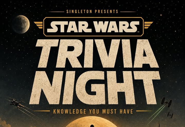 Featured image for “Star Wars Trivia Night at Singleton Golf Club”