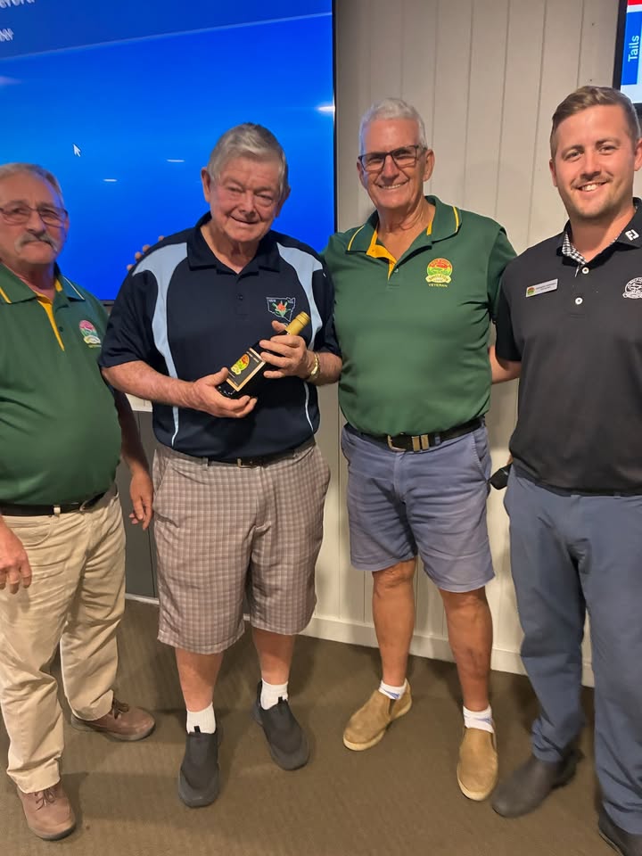 Featured image for “NSW Veteran Golfers President Visits Singleton Golf Club”