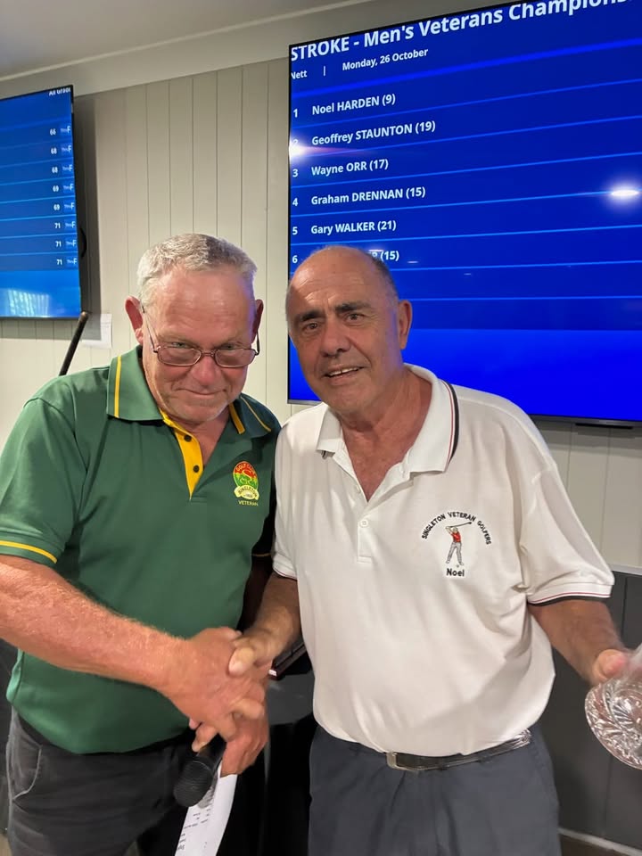 Featured image for “Noel Harden Wins Vets Monthly Mug at Singleton Golf Club”